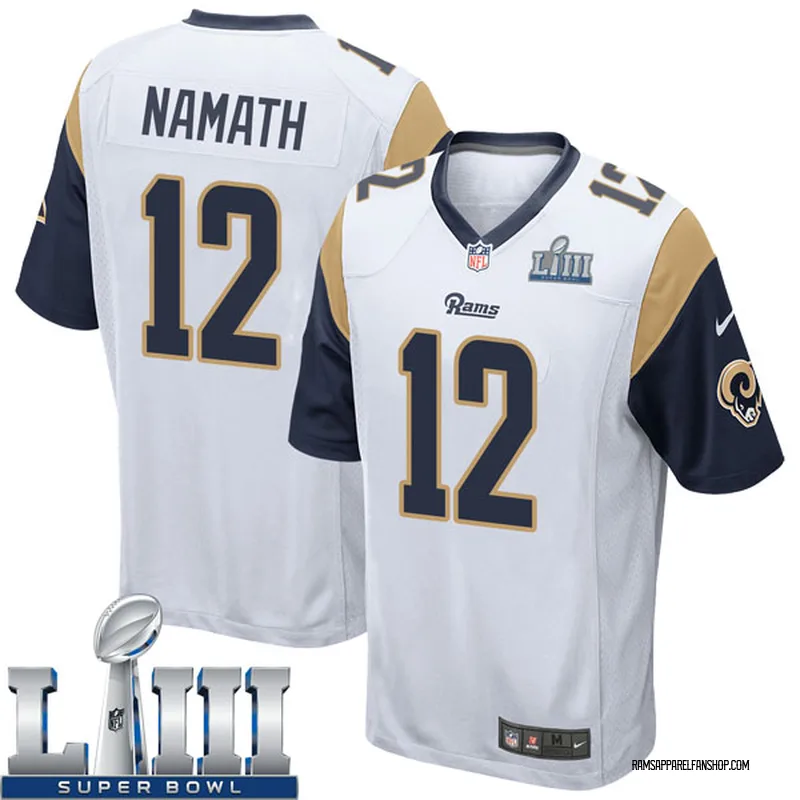 joe namath rams jersey